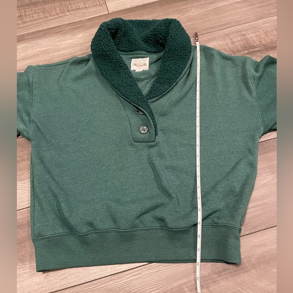 American Eagle Outfitters Green Cowl Neck Sweater - Picture 3 of 7